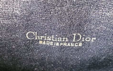 Auth Christian Dior Vintage Trotter Boston Bag Preown Gem