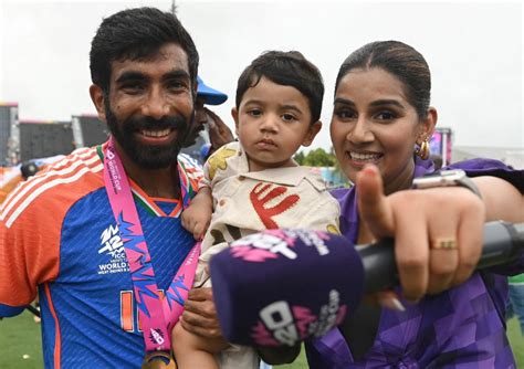 Angad Has Seen His Father Win The World Cup Jasprit Bumrah After