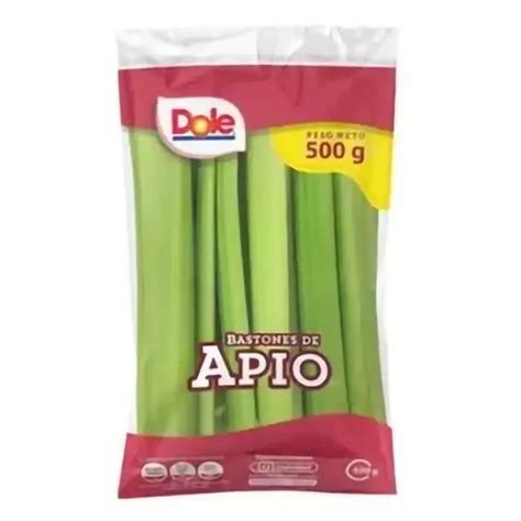 Apio Bastón Dole Bolsa 500 Grs Vegetalesyfrutascl