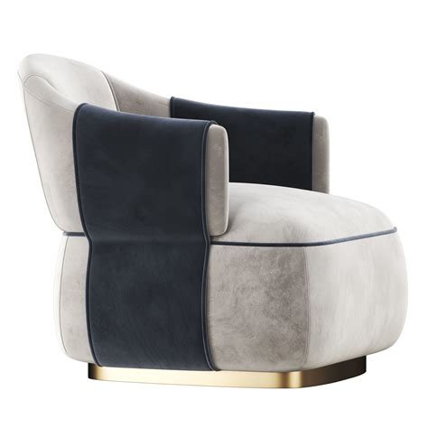 Larzia Armchair Trussardi Casa D Model Cgtrader