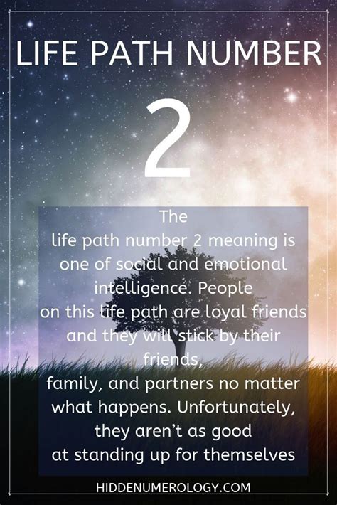 Life Path Number 2 Numerology Meaning