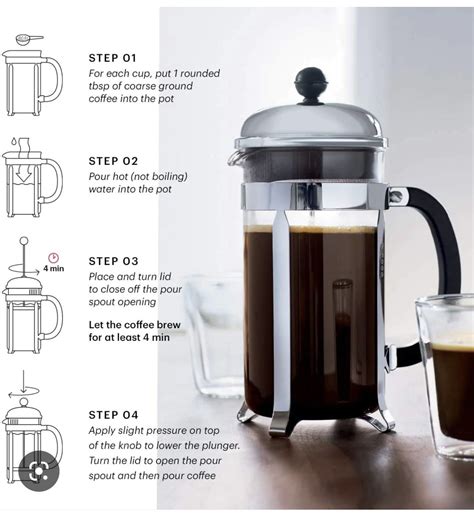 French Press Coffee Brewing Guide How To Use A French Press To Brew