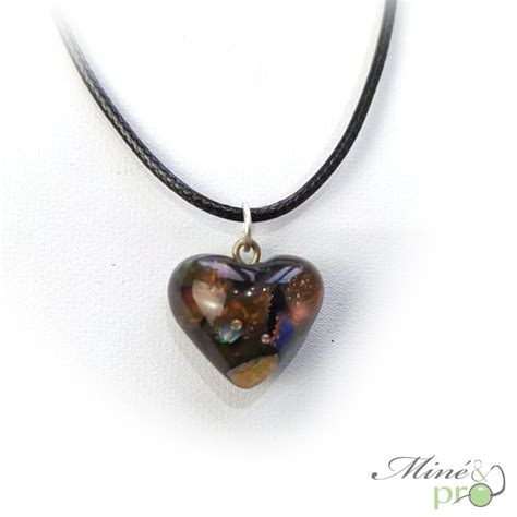 Opale Pendentif Coeur Mine Pro Grossiste En Bijoux Et Cabochons En