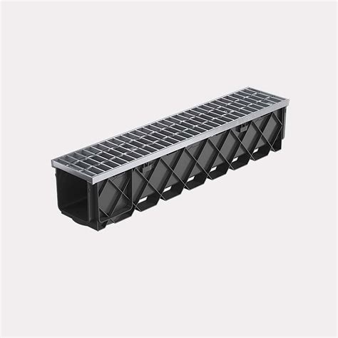 Storm Drain™ Pro 1m With Class B Galvanised Grate Archipro Nz