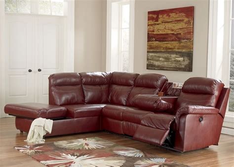 10 Best Ideas Red Leather Sectional Sofas with Recliners