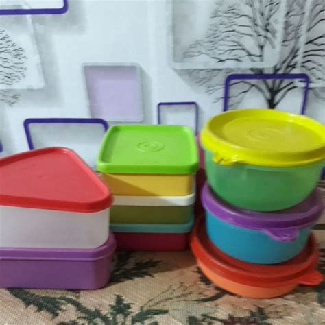 Jual Toples Wadah Tempat Puding Dll Tupperware Second Preloved