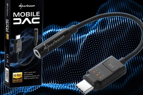 Sharkoon Pone A La Venta Sus Nuevos Dac Port Tiles Con Conectividad Usb