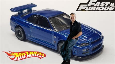 Inside The Hot Wheels Fast Furious Set Brian S Skyline Gt R Looks