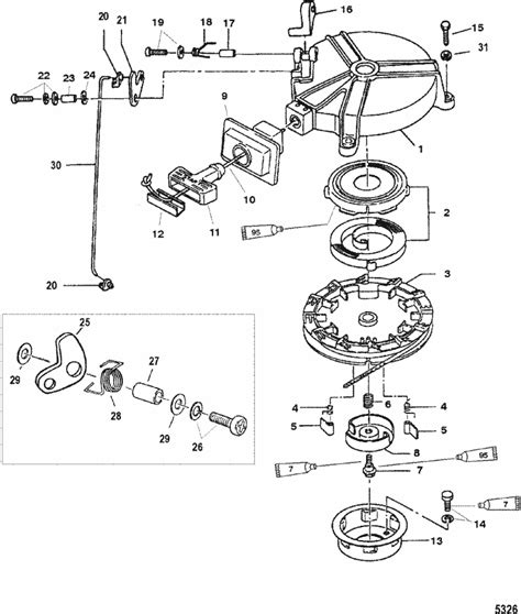 Mercury Marine Hp Stroke Recoil Starter Parts