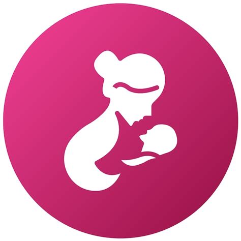 Premium Vector Vector Design Mothers Gentle Embrace Icon Style