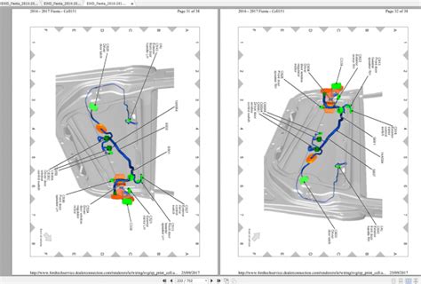 Ford Fiesta 2010 2017 Electrical Wiring Diagrams