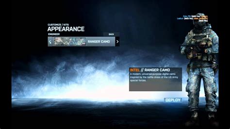 Battlefield 3 Ranger Camo Unlock Youtube