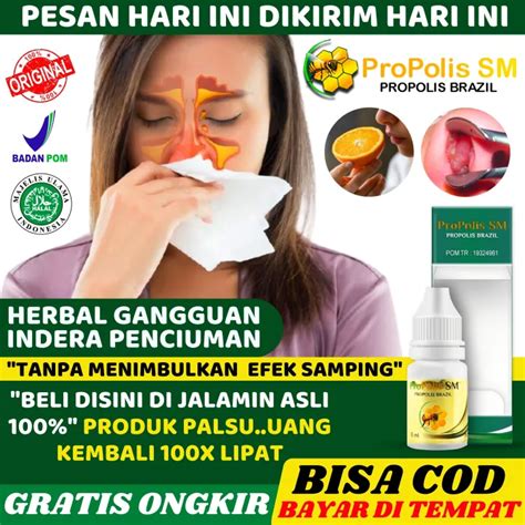 Obat Pemulih Penciuman Herbal Indra Penciuman Untuk Indra Penciuman