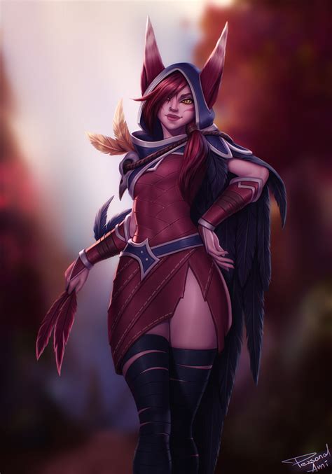 Xayah By Personalami On Deviantart