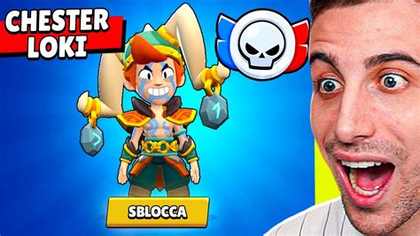 Ho Sbloccato Chester Loki Nuova Skin Delle Ranked Brawl Stars Ita