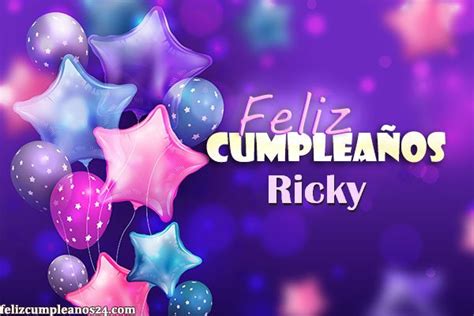 Feliz Cumplea Os Ricky Tarjetas De Felicitaciones E Im Genes Feliz