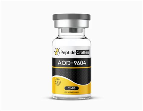 AOD 9604 2mg Peptide Crafters Buy Research Peptides Online On Sale