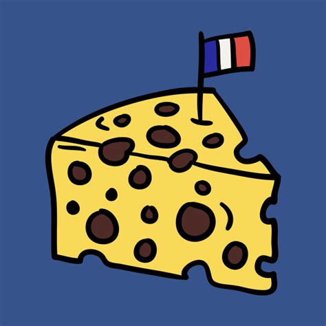 French Cheese Drawing - French Cheese - Kids T-Shirt | TeePublic