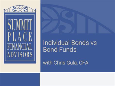 Video Lesson Individual Bonds Vs Bond Funds Summit Financial