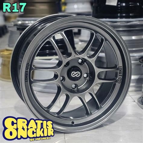 Jual Velg Mobil Ring 17 Lebar 8 Pcd 5x114 Et 40 ENKEI RPF1 Velg Mobil