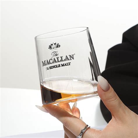 Macallan Modern Whisky Glass Tumbler with Free Shipping