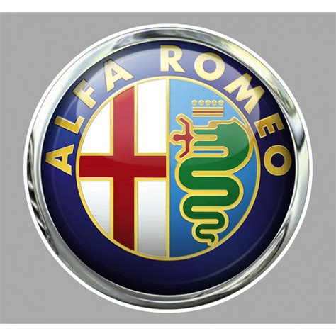 Alfa Romeo Laminated Decal Cafe Racer