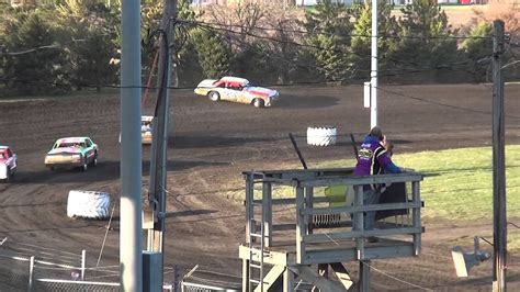 Benton County Speedway Imca Hobby Stock Feature 4 12 15 Youtube