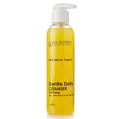 gentle daily cleanser combination acne prone  oily skin