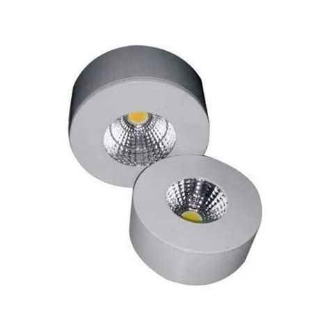 Electric Round Surface Led Cob Light For Indoor W At Rs Piece