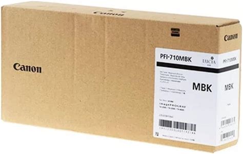 Amazon Canon Genuine Ink Tank PFI 710BK Black 700ml Office