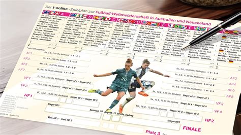 Fußball WM 2023 Spielplan zum Ausdrucken Gruppen und Termine als Download