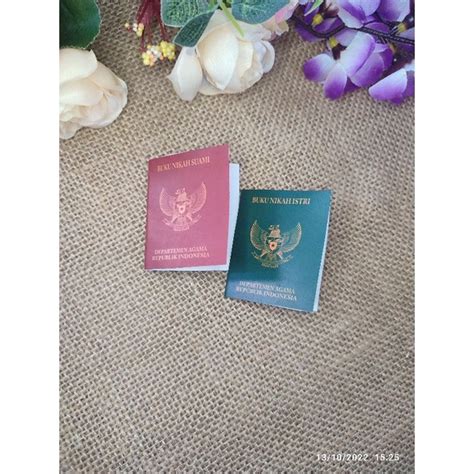 Jual Replika Buku Nikah Ornamen Mahar Hiasan Mahar Shopee Indonesia