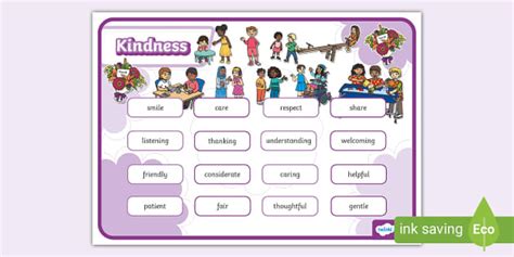 Kindness Word Mat Twinkl Ks Hecho Por Educadores