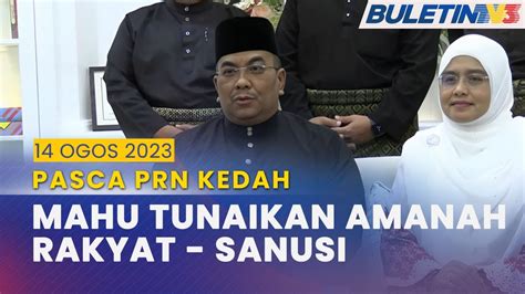 PENUH Sidang Media Menteri Besar Kedah 14 Ogos 2023 YouTube