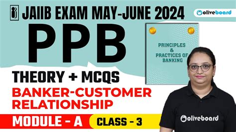 Jaiib Exam May Ppb Theory Mcqs Banker Customer