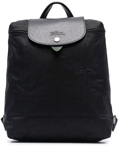 Black Longchamp Backpacks For Women Lyst Uk