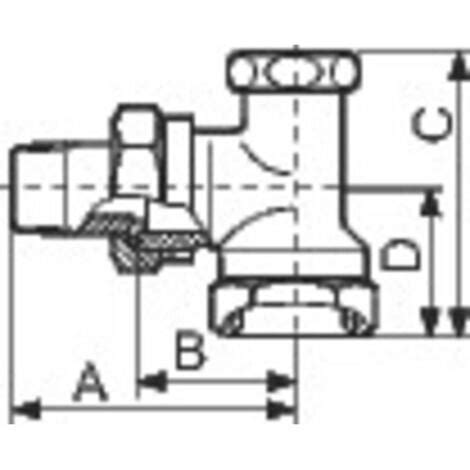 Coude De R Glage Rlv S Danfoss Femelle