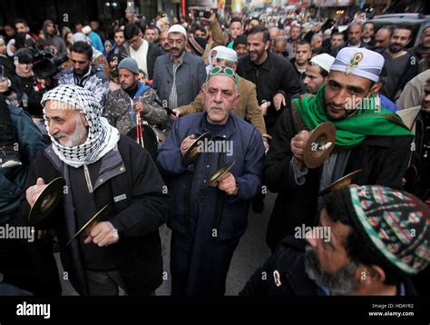 En Naplusa En La Ribera Occidental Territorio Palestino Dic