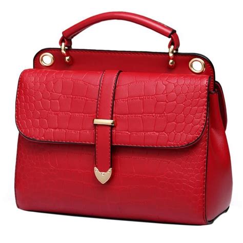 Luxe Motif Rabat Crocodile Les Femmes Sac Main L Paule Pour Couvrir