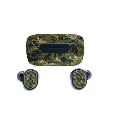 Camo Skin For Skullcandy Sesh True Wireless Earbuds Protective