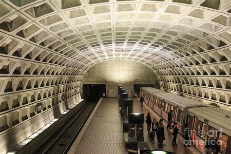 Washington DC Metro Interior Photograph by Jannis Werner