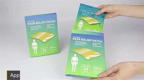 MDT101 MEDITAN Far Infrared Pain Relief Patch YouTube