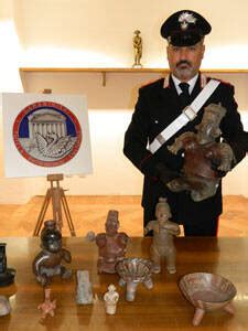 Monza Carabinieri Restituiscono Al Messico Reperti Archeologici