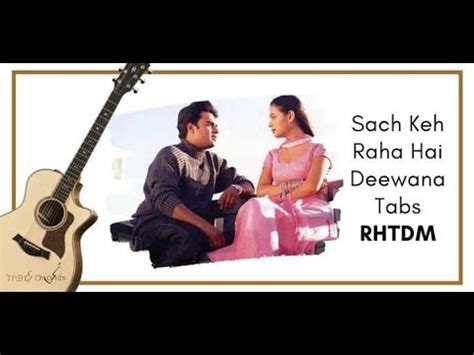 Sach Keh Raha Hai Deewana Guitar Tabs Easy Lessons Tutorials