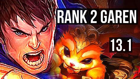 GAREN Vs GNAR TOP Rank 2 Garen 10 0 1 Legendary 900K Mastery