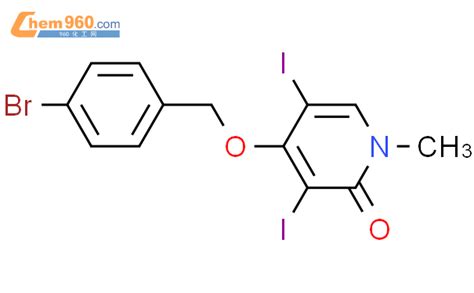 74189 85 8 2 1H Pyridinone 4 4 Bromophenyl Methoxy 3 5 Diiodo 1