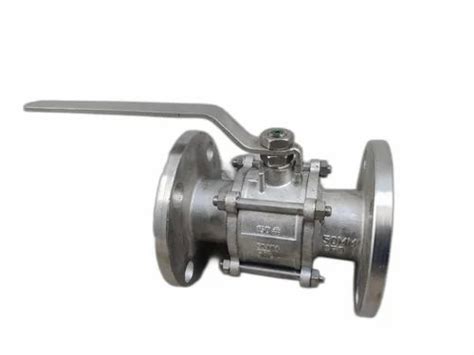 Cast Steel Three Piece Design Ball Valve ASA 150 Class Flange Type