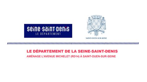 Le département de la Seine Saint Denis aménage lavenue Michelet RD14