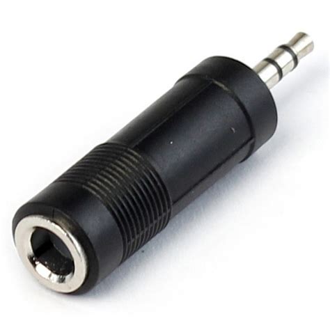 Adaptador Ficha Hembra Plug 6 5 A Plug 3 5 Macho Mono Smash Soluciones