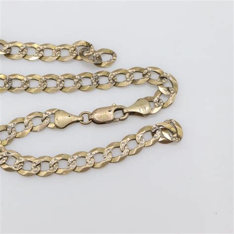 10kt Gold Curb Chain Necklace Property Room